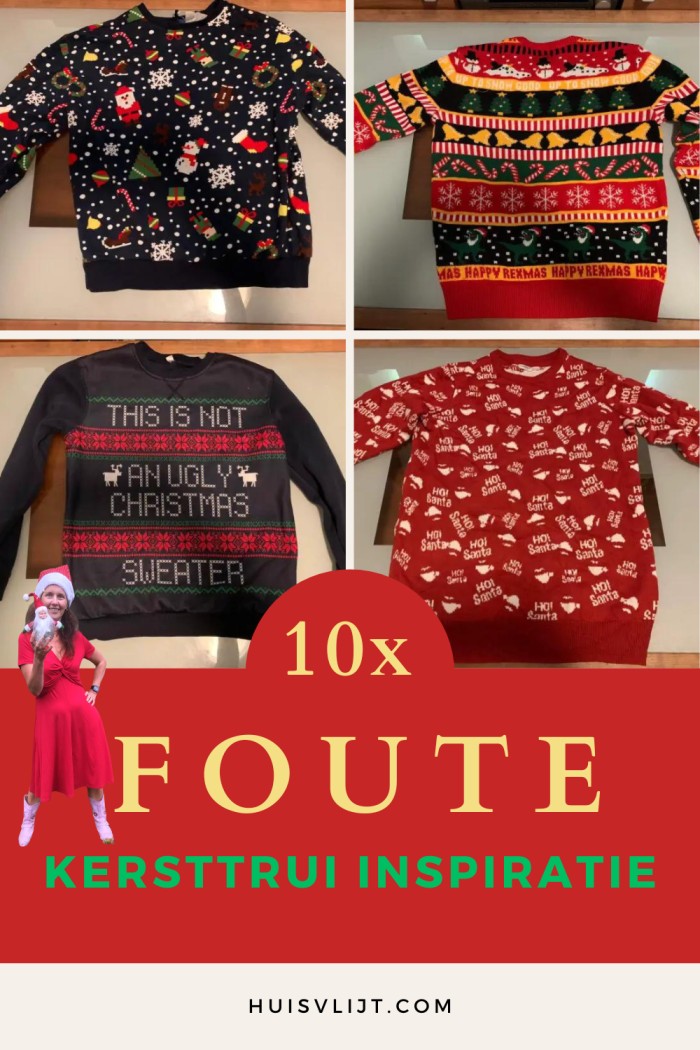 foute kerst trui