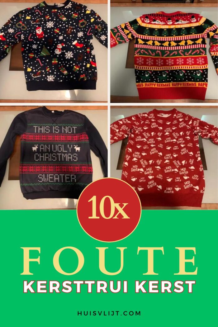 foute kersttrui kerst