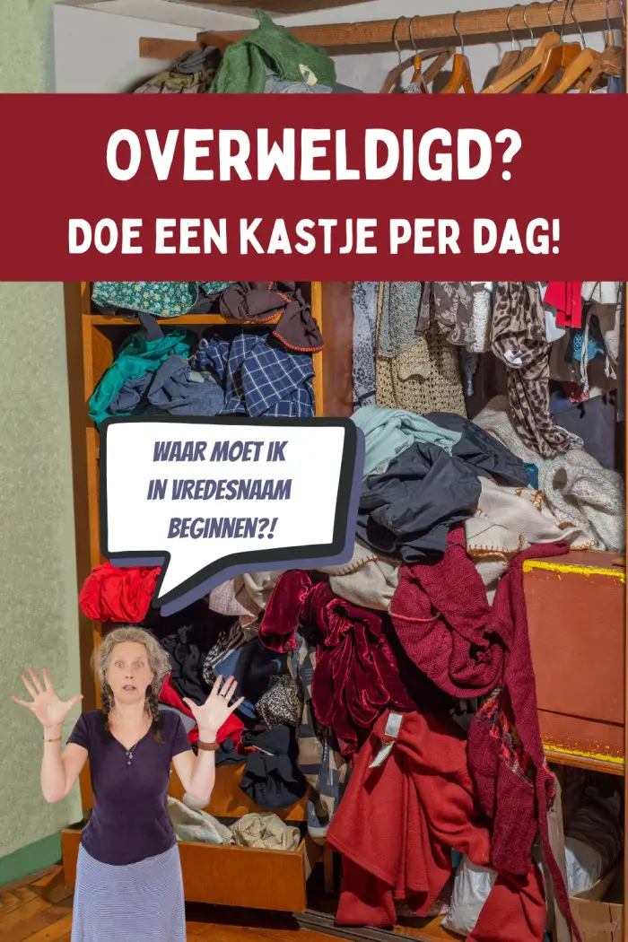 een kastje per dag