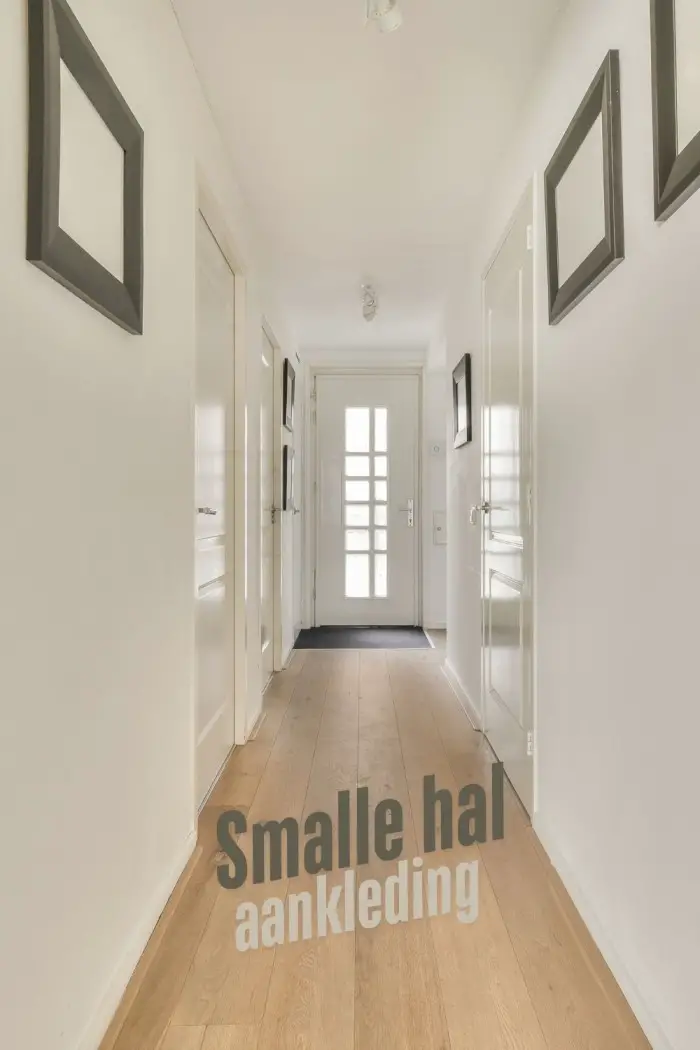 smalle hal aankleding