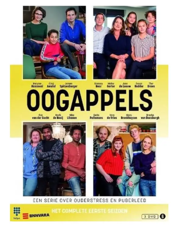Oogappels 4 seizoenen + een kerstfilm! 6 oogappels eerste seizoen