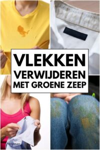 vlekken verwijderen