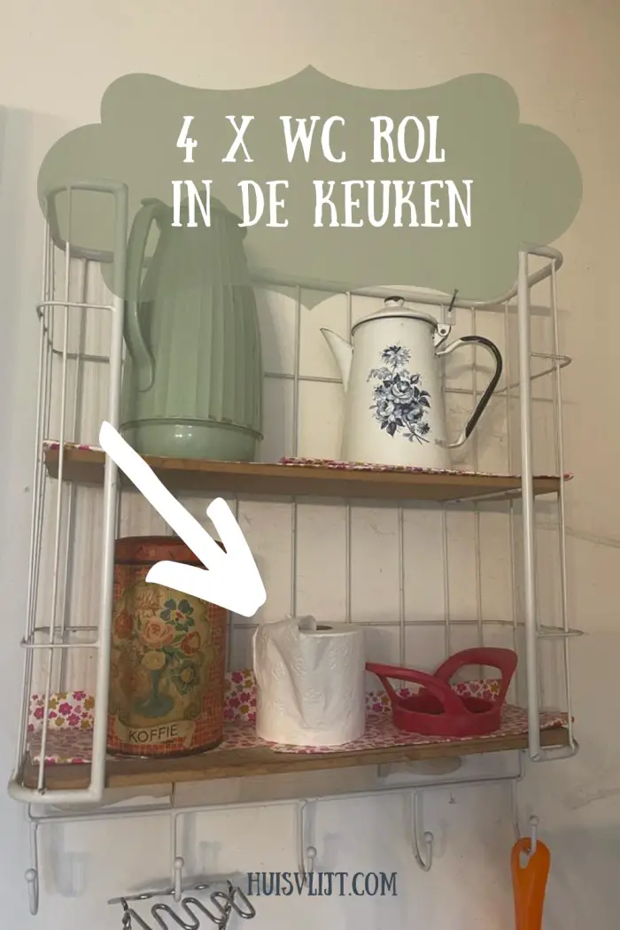 4 x wc rol in de keuken life hack