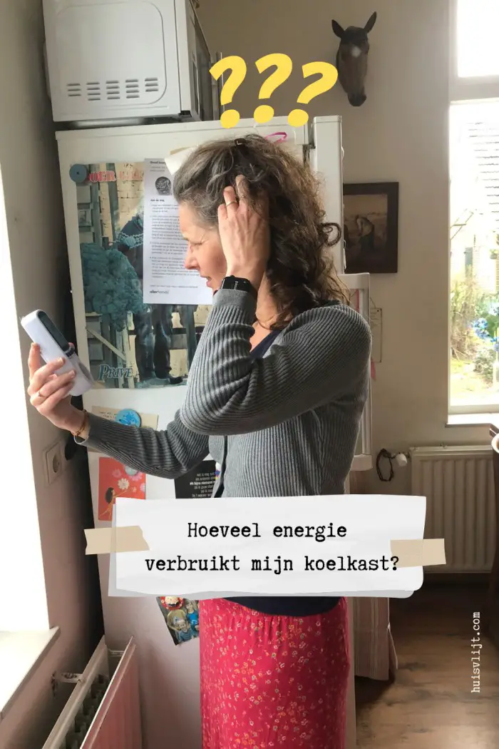 hoeveel energie verbruikt mijn koelkast