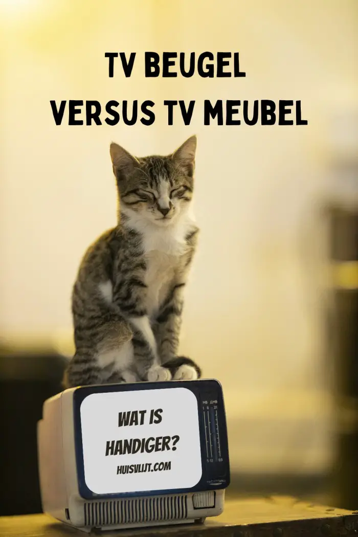 tv beugel versus tv meubel