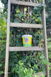 groene zeep schoonmaken buiten
