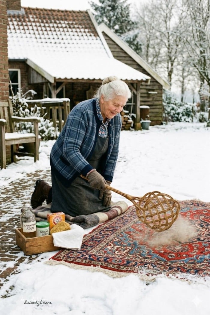 Vloerkleed schoonmaken: oma's tips die echt werken 3 vloerkleed reinigen