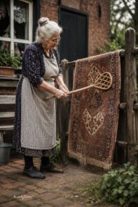 vloerkleed schoonmaken oma