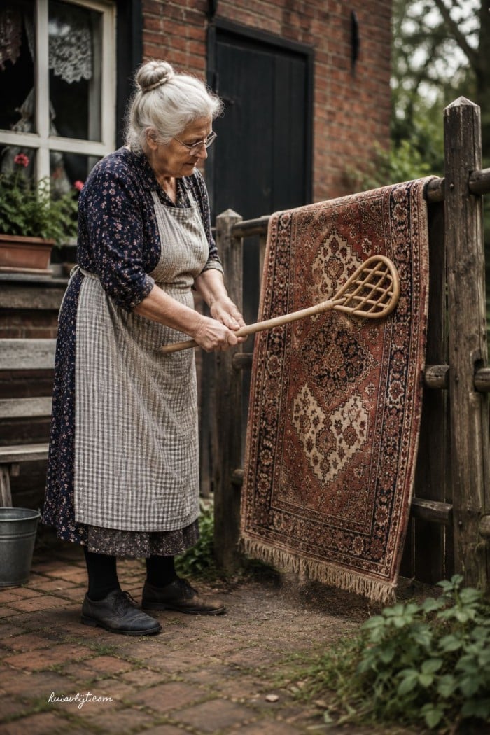 Vloerkleed schoonmaken: oma's tips die echt werken 1 vloerkleed schoonmaken oma