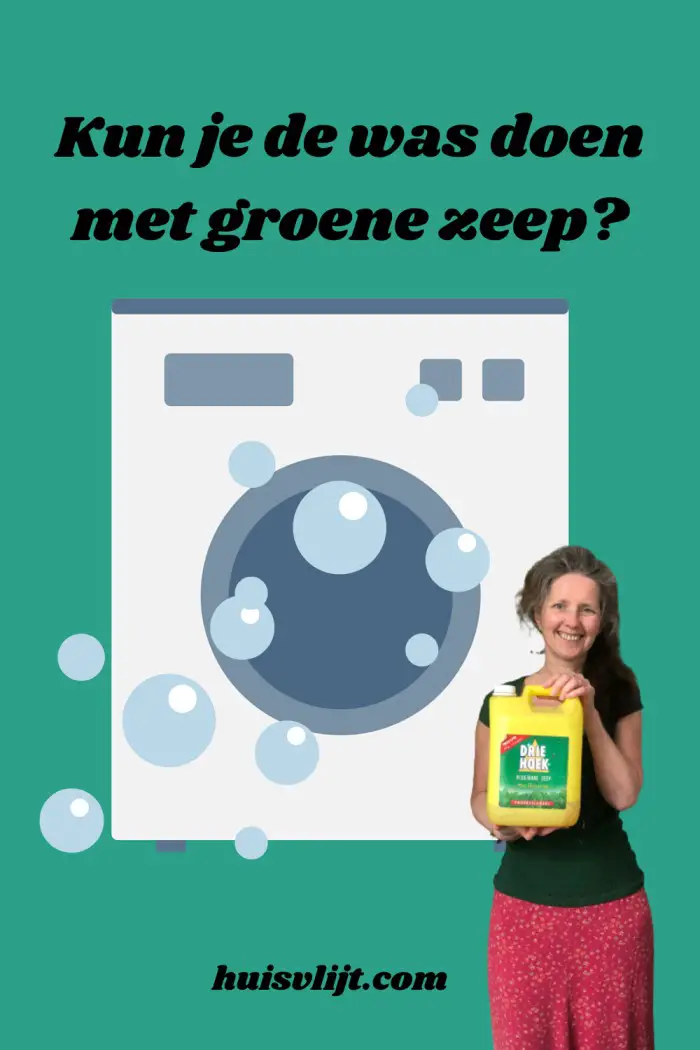 kun je met groene zeep wassen