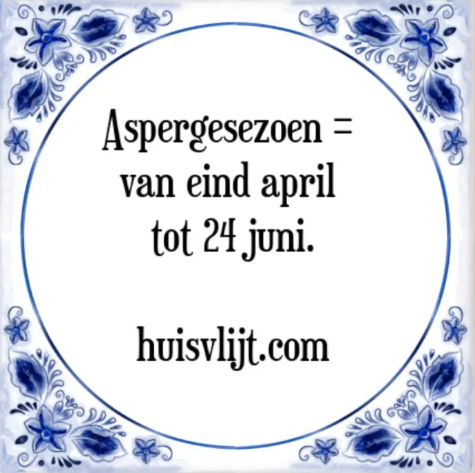 aspergeseizoen