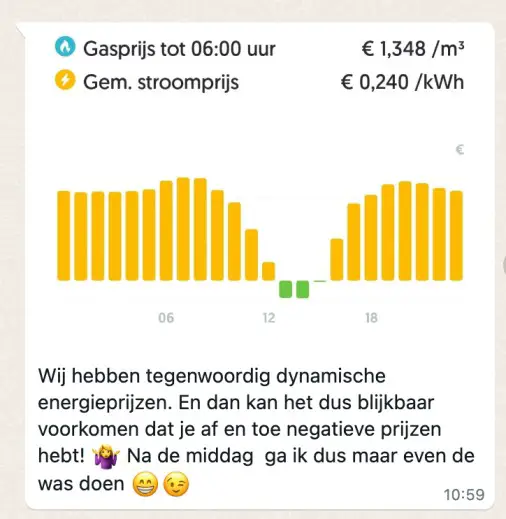 dynamisch energiecontract