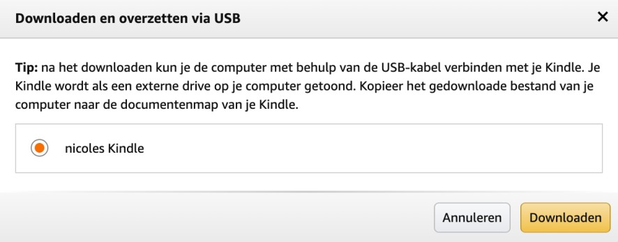 Kindle boeken op Kobo zetten