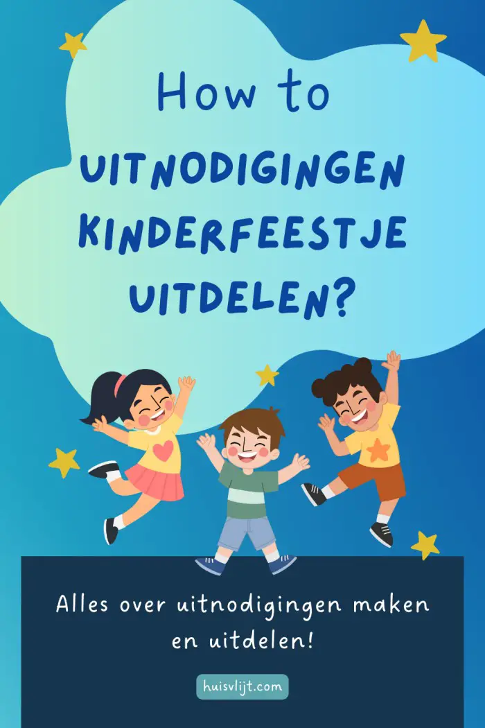 uitnodigingen kinderfeestje