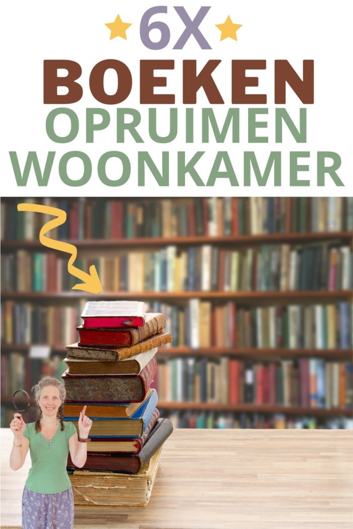 boeken opruimen