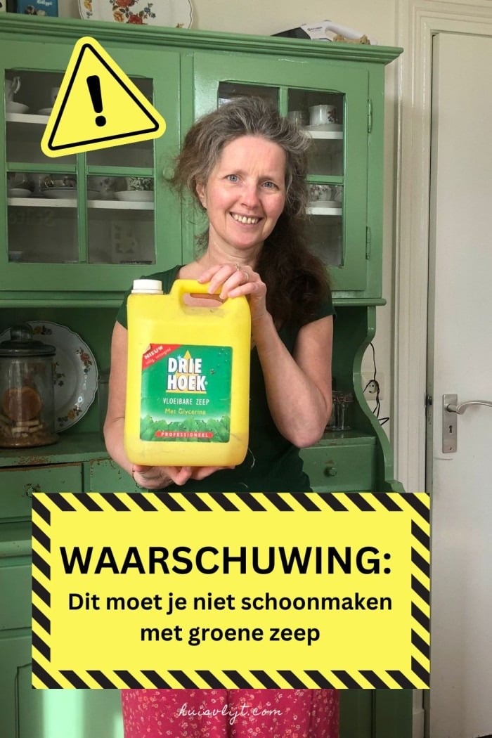 groene zeep schoonmaken