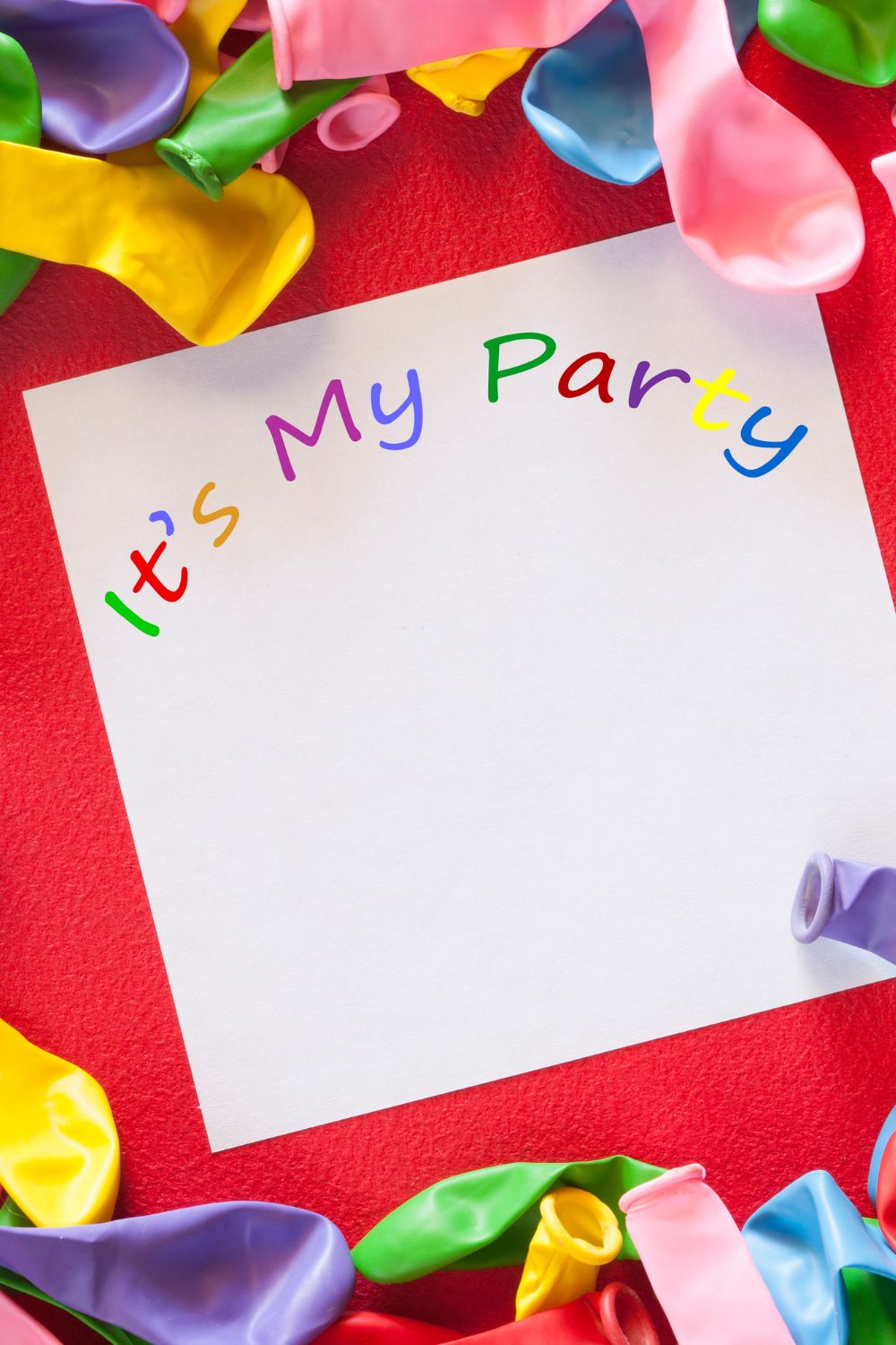 uitnodiging kinderfeestje