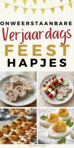verjaardagsfeest hapjes