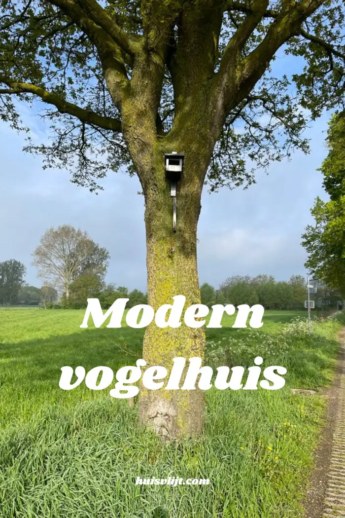 Modern vogelhuis