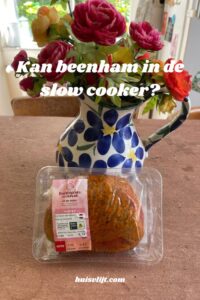 beenham in de oven