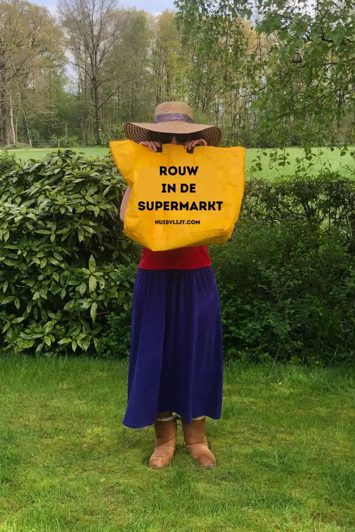 rouw in de supermarkt