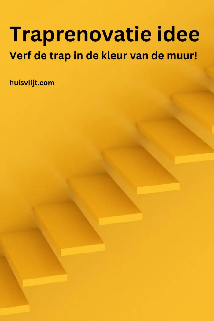 Traprenovatie met verf