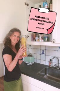 spaghetti voorraadpot