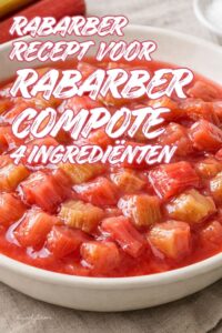 rabarber compote
