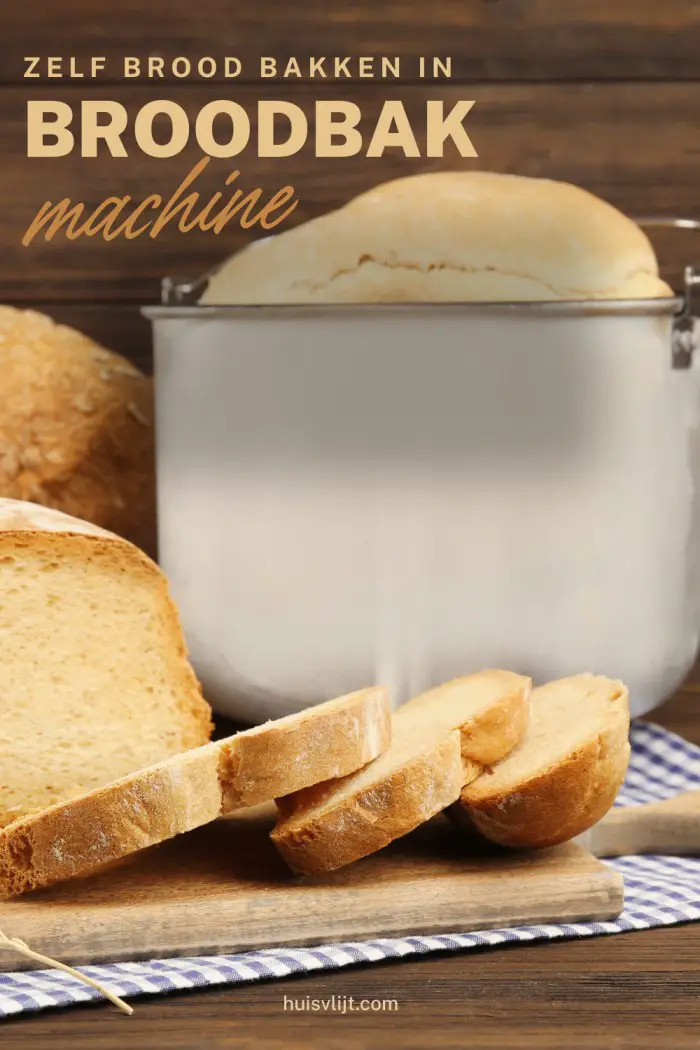 zelf brood bakken in broodbakmachine