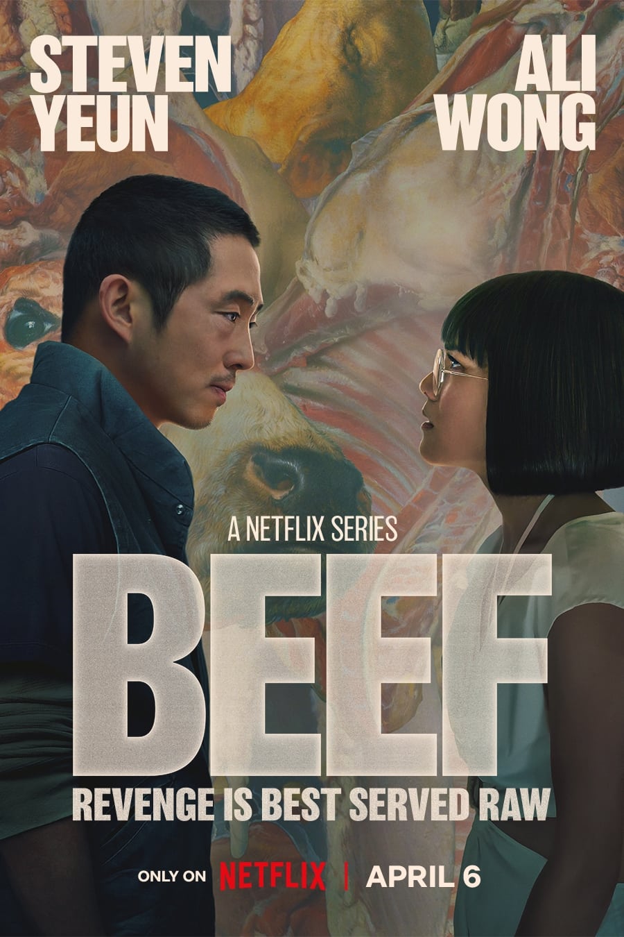 Serie Beef op Netflix: 10 afleveringen van 30 minuten