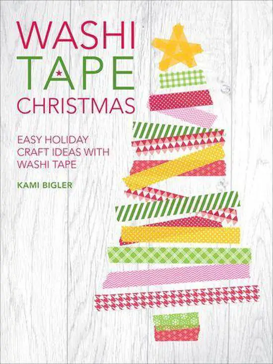 washi tape kerstboom
