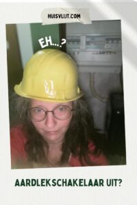 aardlekschakelaar uit