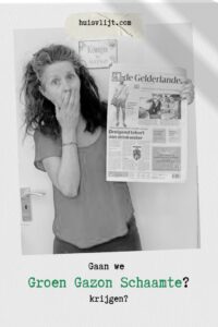 minder water gebruiken