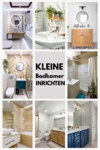 kleine badkamer inrichten