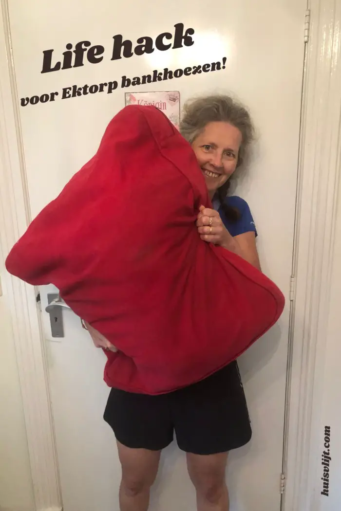 Life hack voor Ektorp bank hoes wisselen! 1 Life hack voor Ektorp bankhoezen
