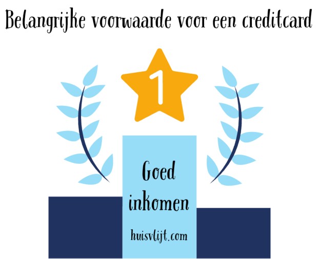 creditcard zonder inkomen