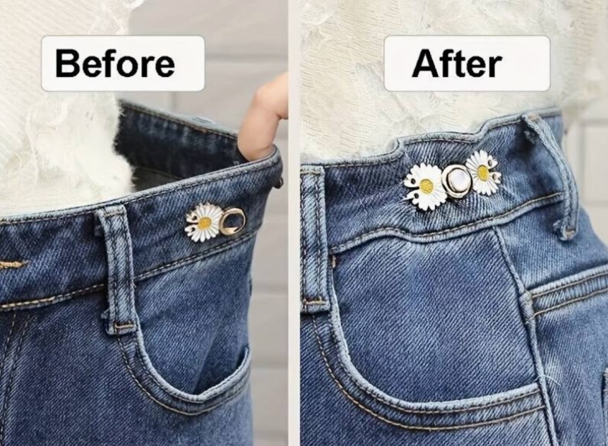 Te wijde rok strakker maken