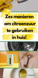 Citroenzuur: waarvoor gebruik je het en wat is het verschil met azijn?
