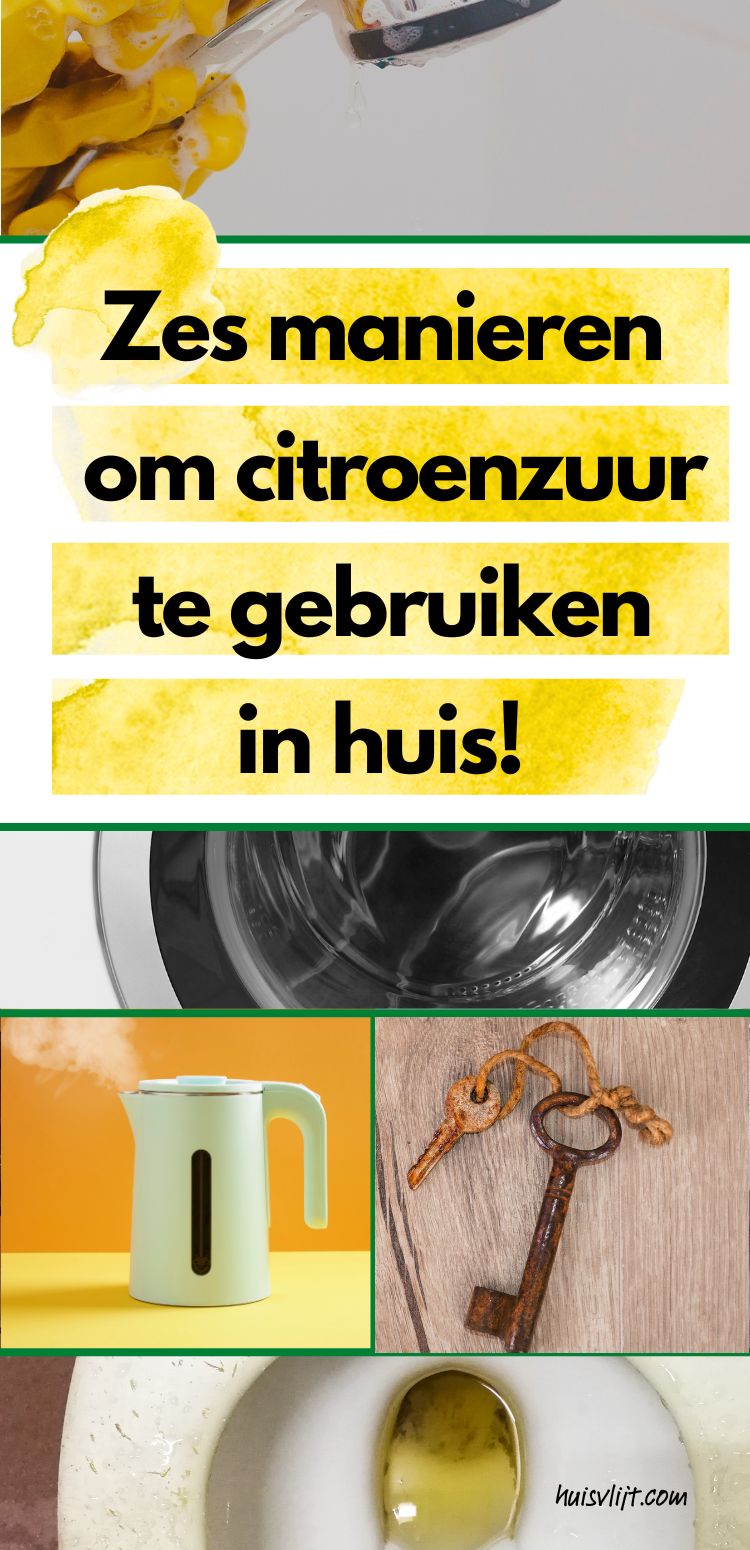 citroenzuur schoonmaken