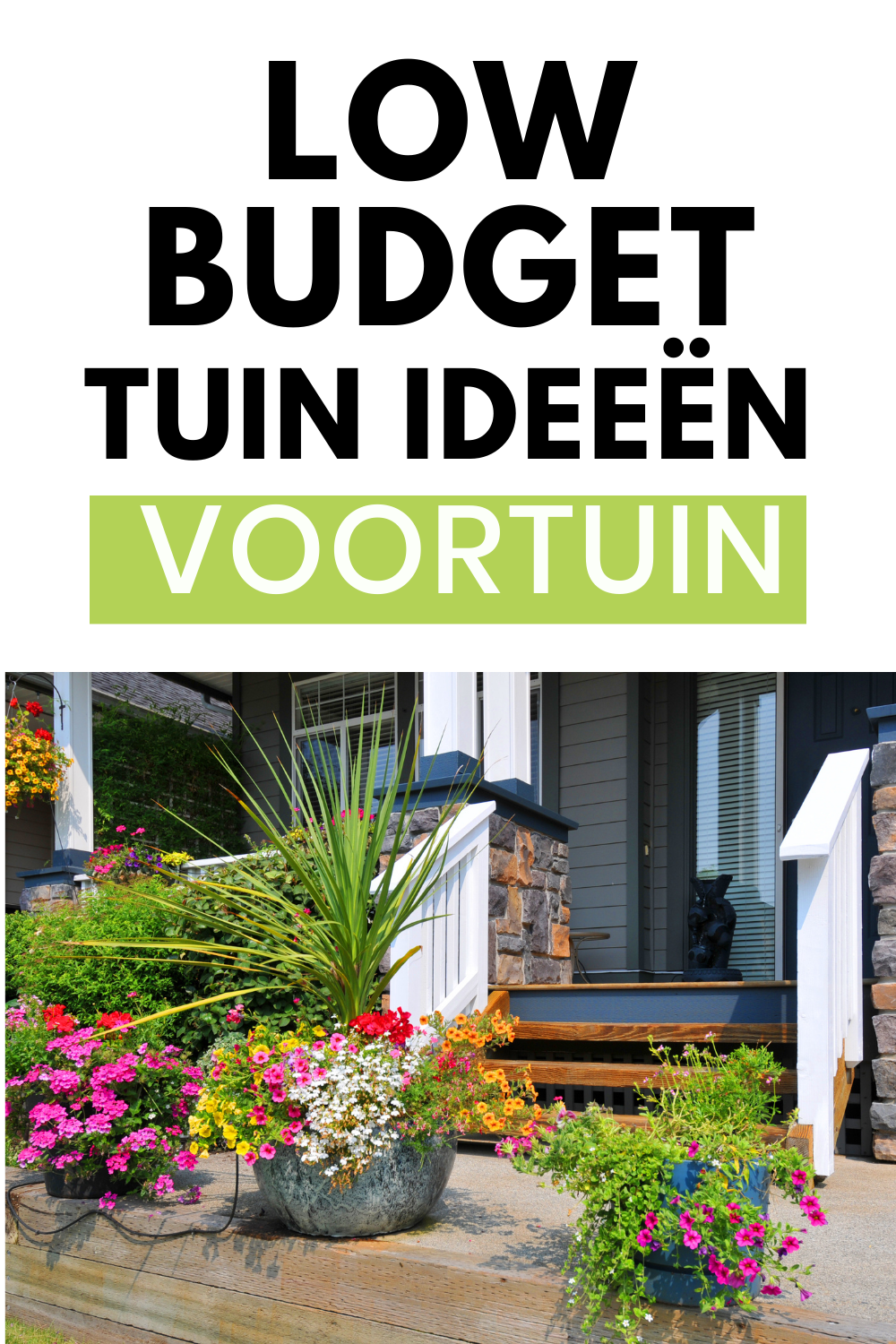 low budget tuin ideeen