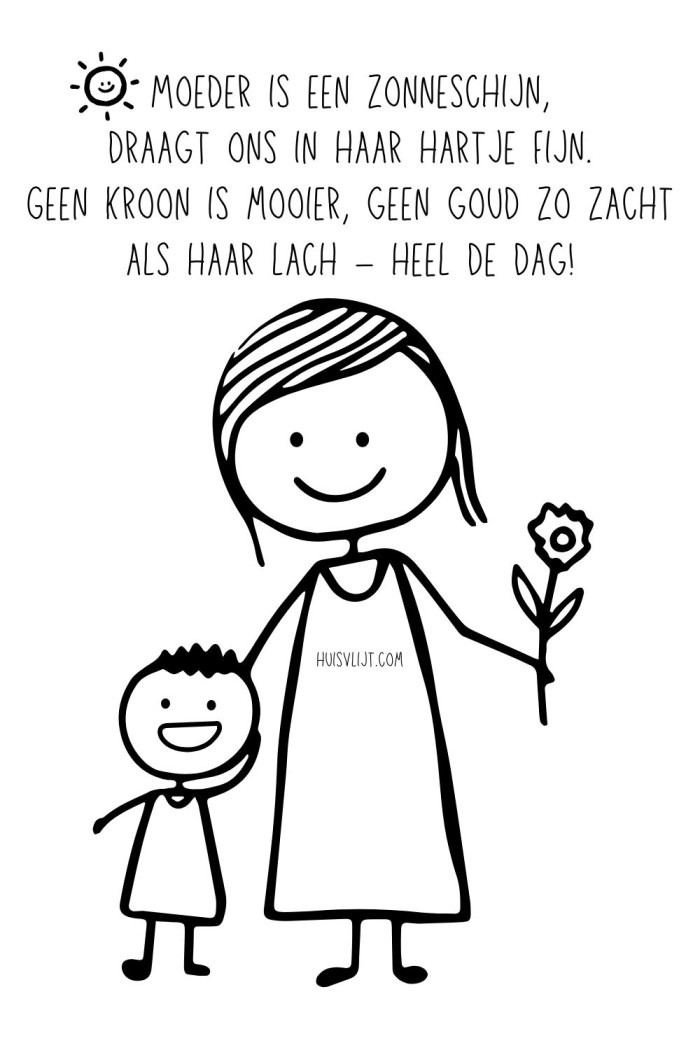 moederdag versje