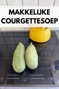 courgettesoep recept