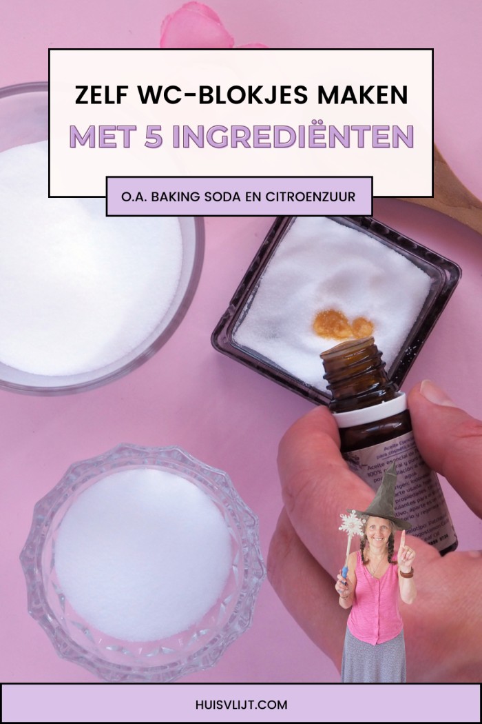 zelf wc-blokjes maken