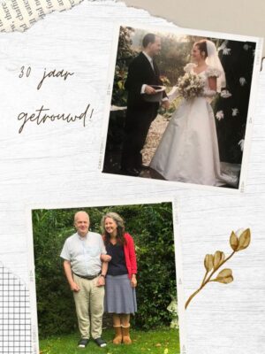 30 jaar getrouwd!