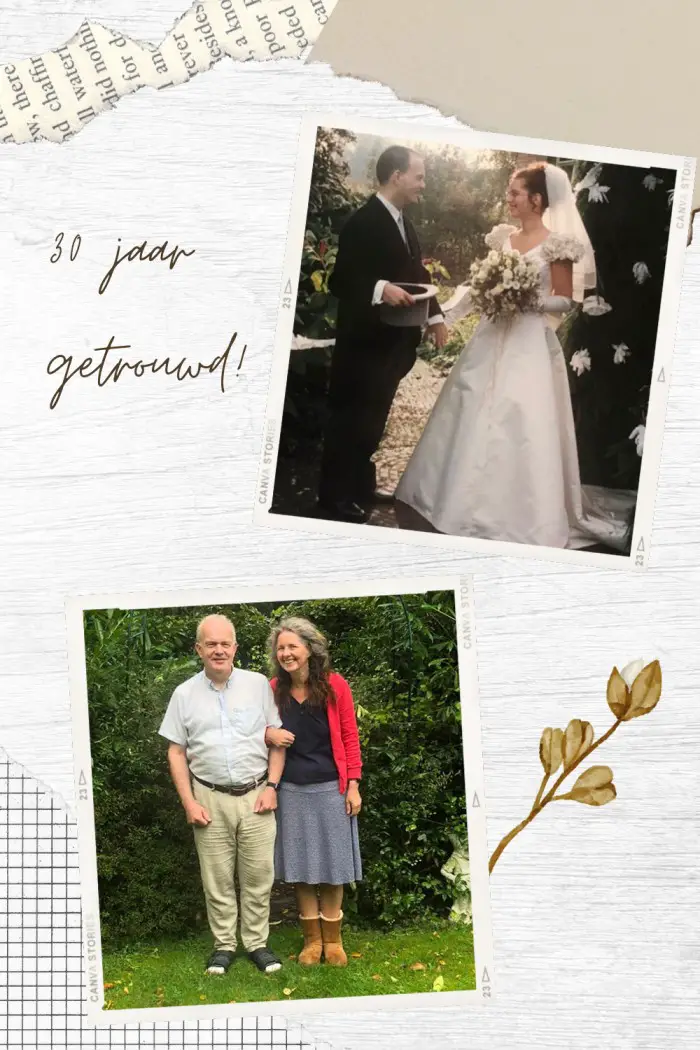 30 jaar getrouwd!