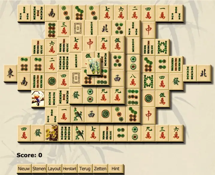 mahjong solitaire solo spelletjes