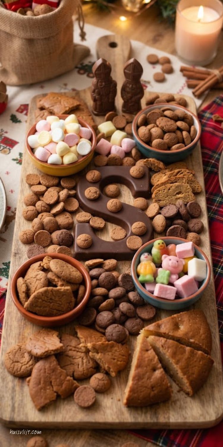 Hapjesplank Sinterklaas maken: simpele en leuke Sinterklaas hapjes 1 hapjesplank sinterklaas
