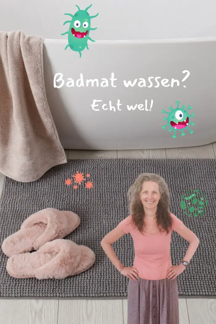 Badmat wassen 1 x per week?!