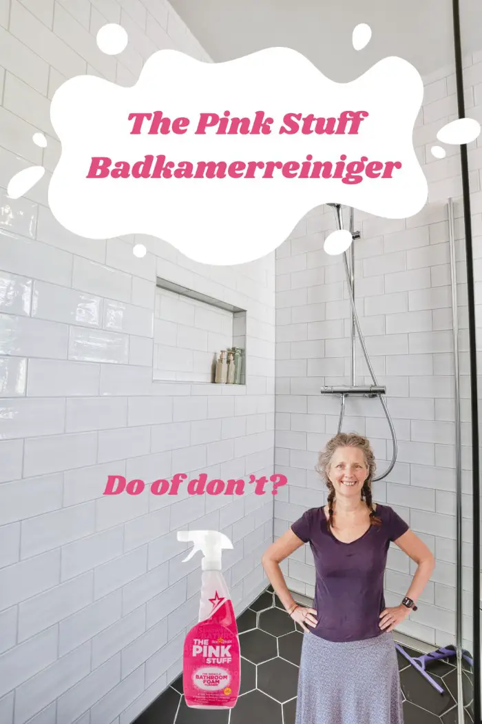 The Pink Stuff badkamer reiniger: 4 ingrediënten. Do of don't?