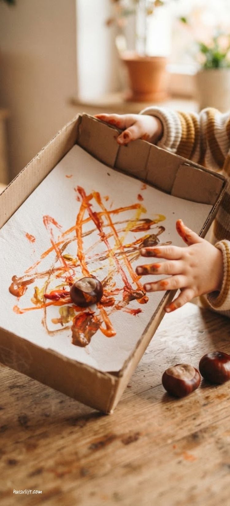 Herfst knutselen met kinderen: leuke herfstknutsels voor elke leeftijd 3 herfst knutselen kinderen kastanje